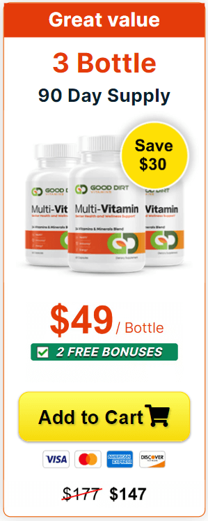 good dirt vitamins 3 bottles price